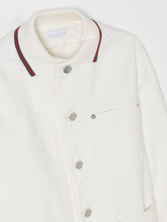 25SS [키즈] 구찌 캐주얼 자켓 805164XDC56 9692 White - GUCCI
