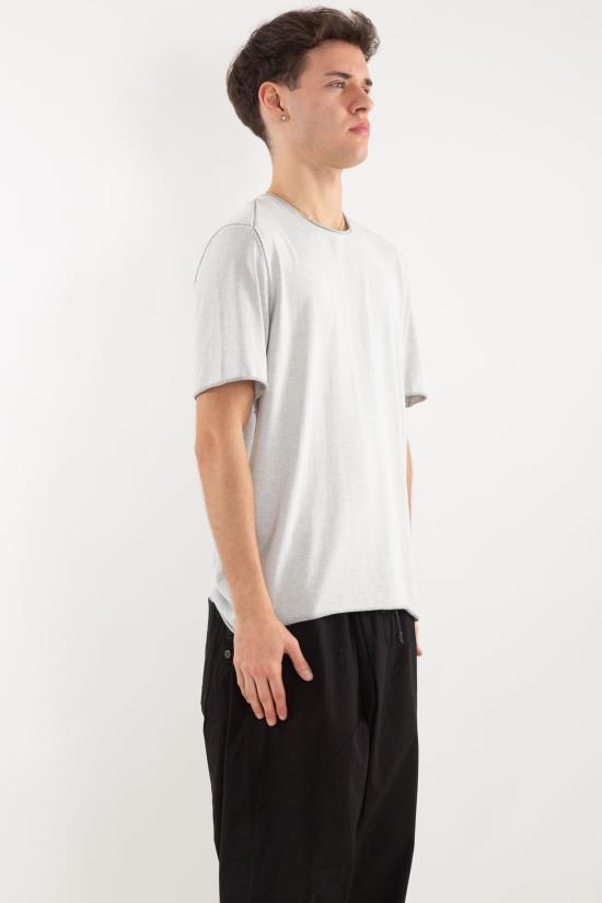 25SS 트렌짓 반팔 티셔츠 CFUTRZ12470 U01 White - TRANSIT