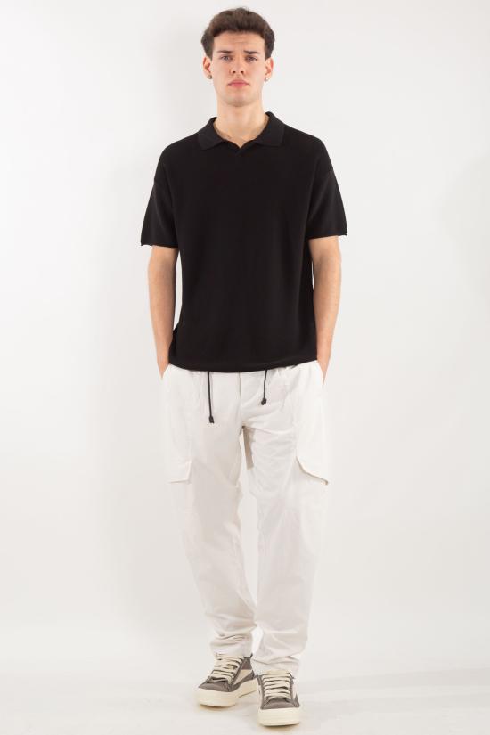 25SS 트렌짓 반팔 티셔츠 CFUTRZ7424 U10 Black - TRANSIT