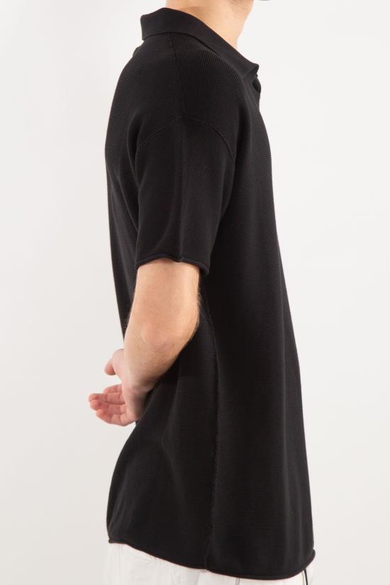 25SS 트렌짓 반팔 티셔츠 CFUTRZ7424 U10 Black - TRANSIT