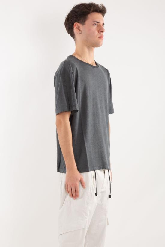 25SS 트렌짓 반팔 티셔츠 CFUTRZ3380 U12 Grey - TRANSIT