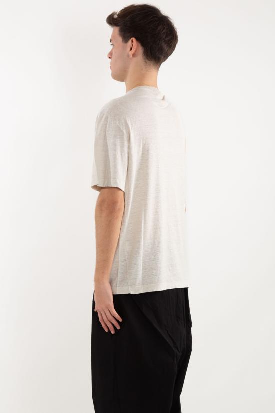 25SS 트렌짓 반팔 티셔츠 CFUTRZ3380 U02 White - TRANSIT