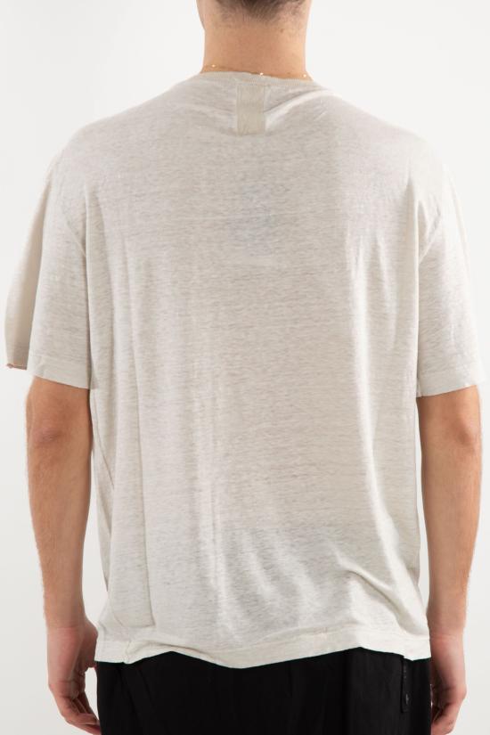 25SS 트렌짓 반팔 티셔츠 CFUTRZ3380 U02 White - TRANSIT