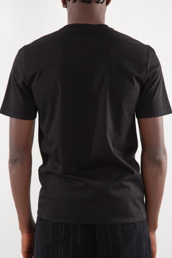 25SS 트렌짓 반팔 티셔츠 CFUTRZ2370 U10 Black - TRANSIT