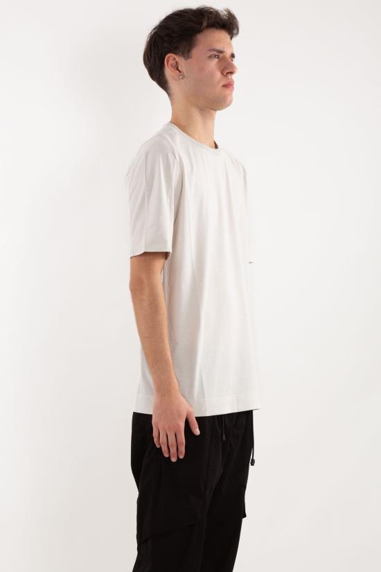 25SS 트렌짓 반팔 티셔츠 CFUTRZ1360 U02 White - TRANSIT