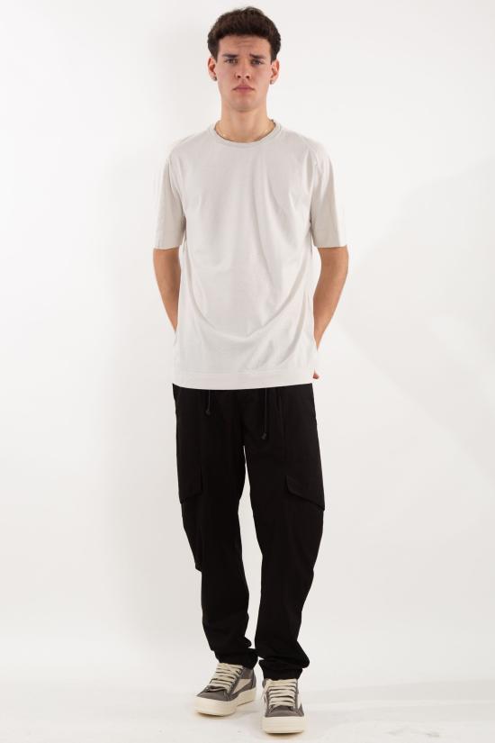 25SS 트렌짓 반팔 티셔츠 CFUTRZ1360 U02 White - TRANSIT