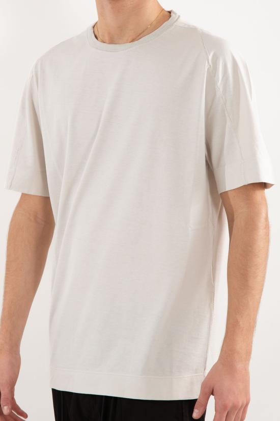 25SS 트렌짓 반팔 티셔츠 CFUTRZ1360 U02 White - TRANSIT