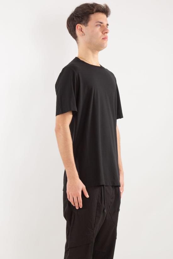 25SS 트렌짓 반팔 티셔츠 CFUTRZ4390 U10 Black - TRANSIT