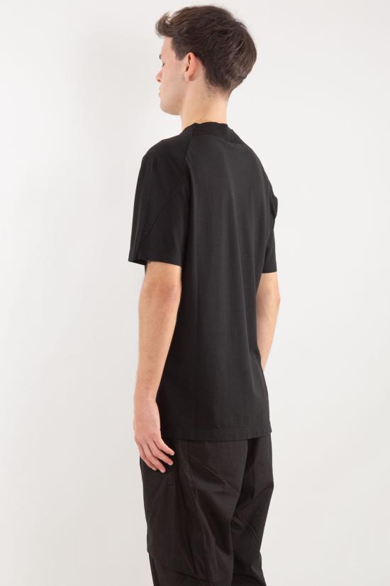 25SS 트렌짓 반팔 티셔츠 CFUTRZ4390 U10 Black - TRANSIT