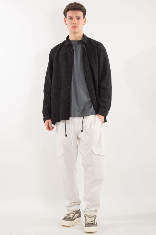 25SS 트렌짓 반팔 티셔츠 CFUTRZ1360 U12 Grey - TRANSIT