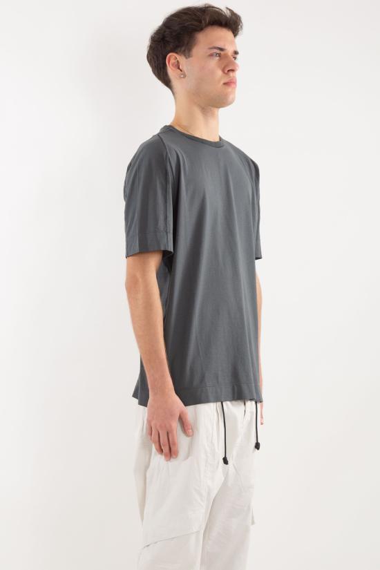 25SS 트렌짓 반팔 티셔츠 CFUTRZ1360 U12 Grey - TRANSIT