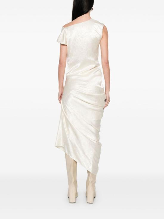 25SS 알렉산더 맥퀸 원피스 821637QEAFR White - ALEXANDER MCQUEEN