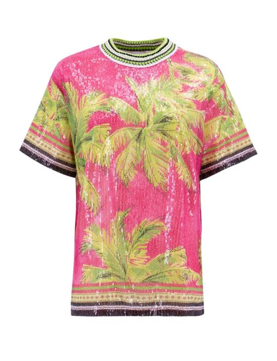  에르마노 설비노 반팔 티셔츠 D42EL056EB7 MF577 Multicolor