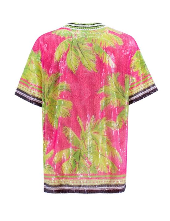  에르마노 설비노 반팔 티셔츠 D42EL056EB7 MF577 Multicolor - ERMANNO SCERVINO