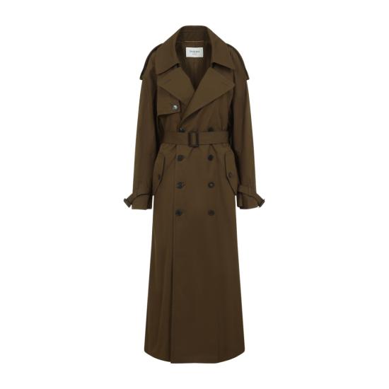 25SS 생로랑 코트 812414 Y3A99 Brown