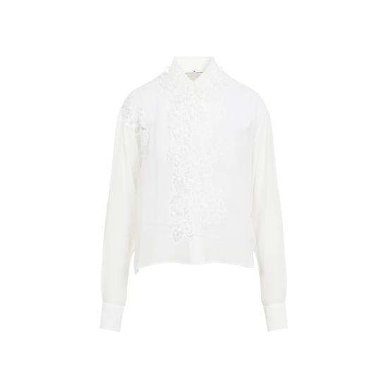 24FW 에르마노 설비노 긴팔 티셔츠 D452K767GET White