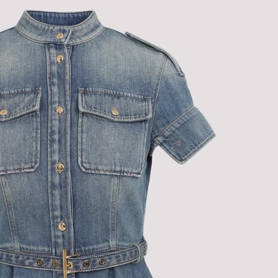 25SS 알렉산더 맥퀸 원피스 816098 QMAC3 Blue - ALEXANDER MCQUEEN