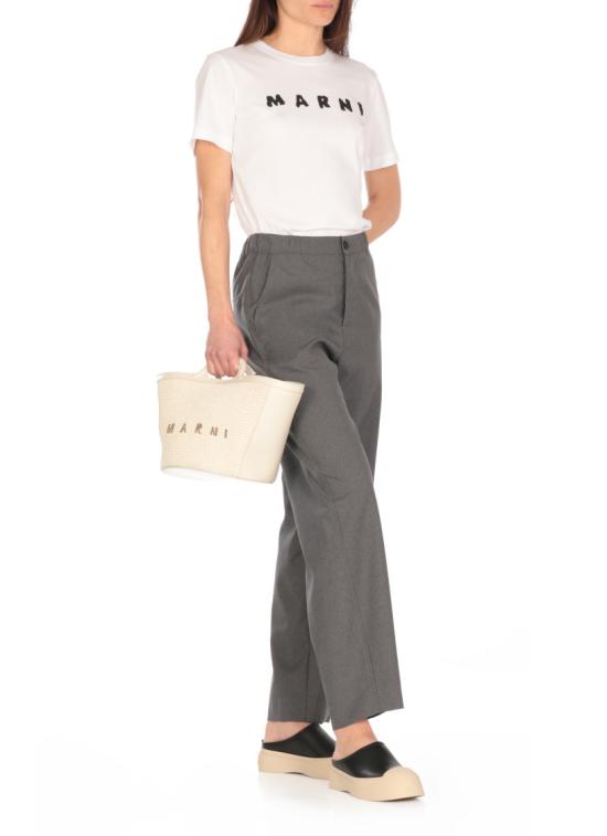 25SS 마르니 팬츠 PAMA0482U0TW83900N60 Grey - MARNI