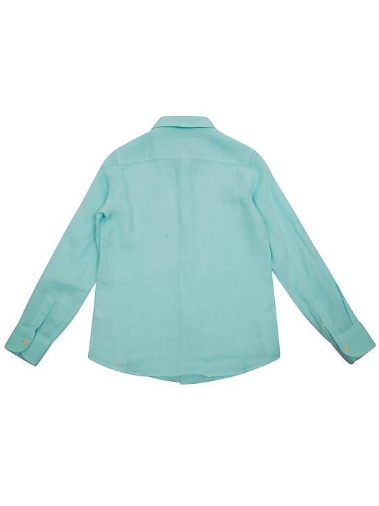 25SS [키즈] 세인트바쓰 셔츠 AGN0001 01182H 56 WATER GREEN - MC2 SAINT BARTH