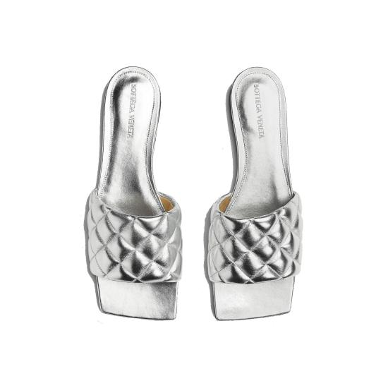  보테가베네타 뮬/슬리퍼 627710 V27M0 1414 Silver SILVER - BOTTEGA VENETA