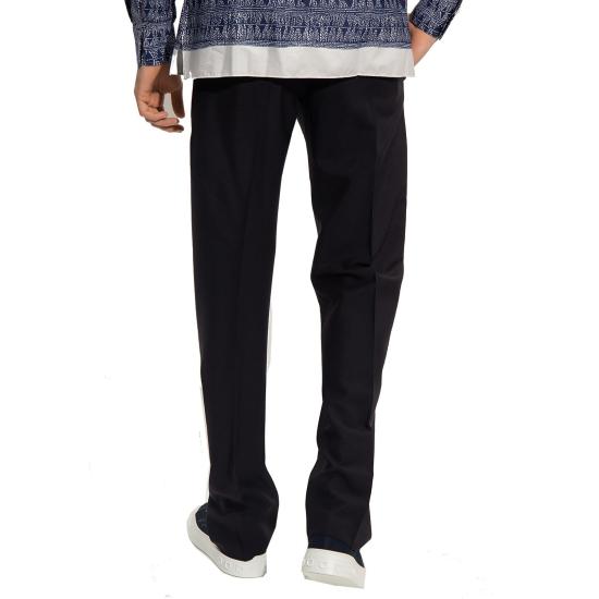  살바토레 페라가모 스트레이트 팬츠 755513 NAVY Blue BLUE - SALVATORE FERRAGAMO