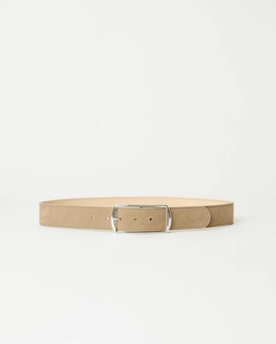  비로우더레귤러 벨트 레귤러 벨트 B 로우  리버 누벅  토프/실버