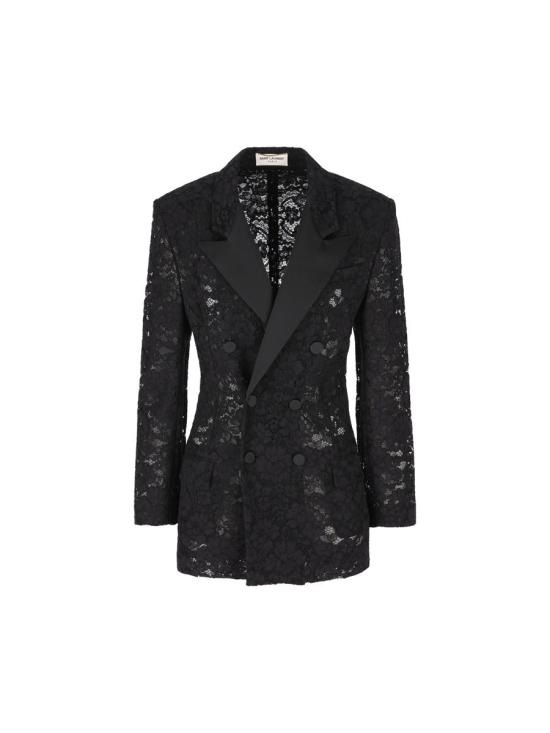 24FW 생로랑 아우터 802140Y9I521000 AI24 Black