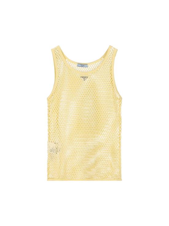 25SS 프라다 민소매 티셔츠 3959916NDF0061 P25 Beige