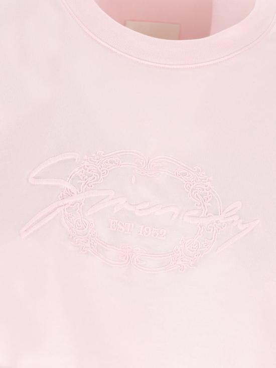 25SS 지방시 반팔 티셔츠 BW70C5GYPV661 P25 BABY PINK - GIVENCHY