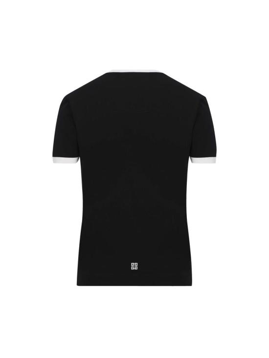 25SS 지방시 반팔 티셔츠 BW70BF3YAC004 P25 Black - GIVENCHY
