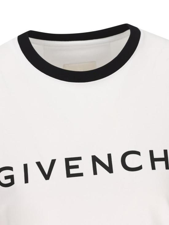25SS 지방시 반팔 티셔츠 BW70BF3YAC116 P25 WHITE - GIVENCHY