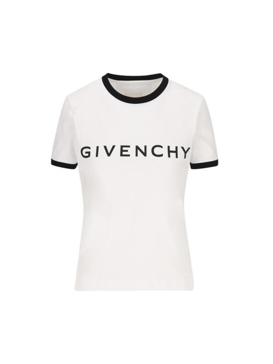 25SS 지방시 반팔 티셔츠 BW70BF3YAC116 P25 WHITE