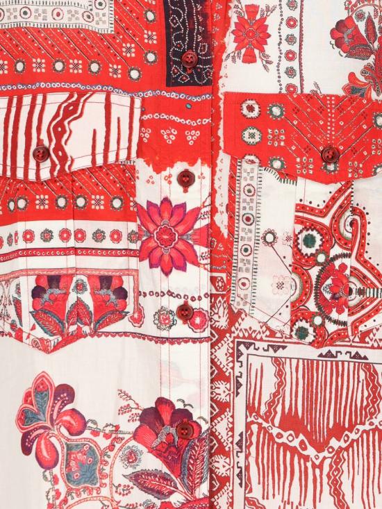 25SS 이자벨마랑에뚜왈 셔츠 25PCH0212FAC1J16ERDEC P25 RED - ISABEL MARANT ETOILE