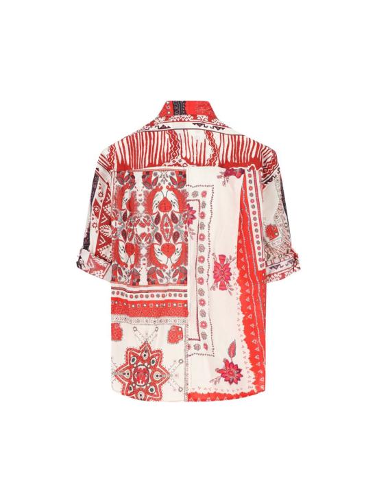 25SS 이자벨마랑에뚜왈 셔츠 25PCH0212FAC1J16ERDEC P25 RED - ISABEL MARANT ETOILE