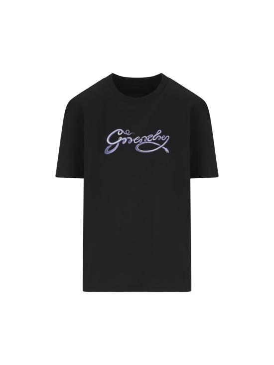 25SS 지방시 반팔 티셔츠 BW70EKP705001 P25 Black