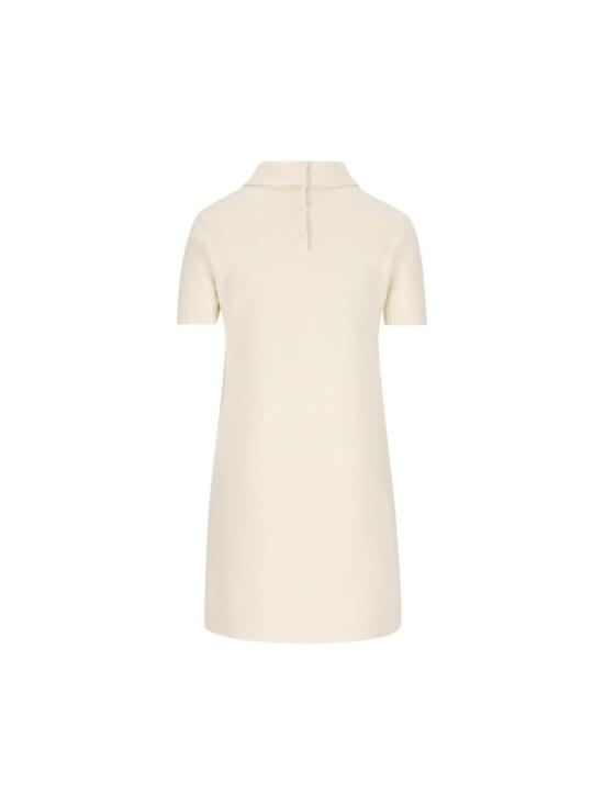 25SS 프라다 숏 원피스 23A1516BKF0009 P25 WHITE - PRADA