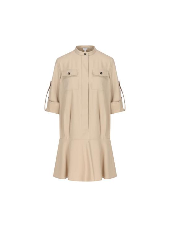 25SS 로에베 숏 원피스 S359Y09XG42140 P25 Beige
