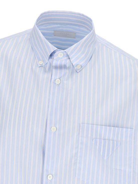 25SS 프라다 긴팔 셔츠 UCN59316F0F0K2U P25 ASTRO WHITE - PRADA