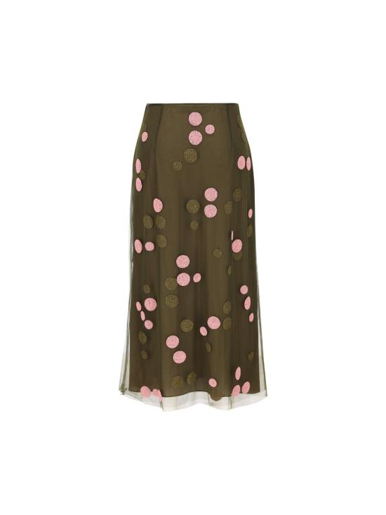 24FW 펜디 숏 스커트 FQ7595ARUUF0TGC AI24 GREEN - FENDI