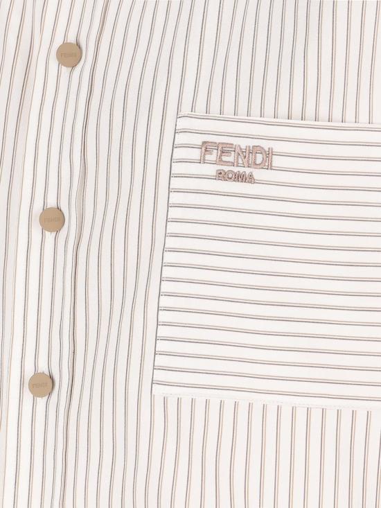 25SS 펜디 셔츠 FS8241AQ3LF0XAY P25 WHITE - FENDI