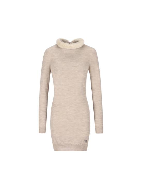 24FW 펜디 숏 원피스 FZDD15ATPEF1QYI AI24 CLAY