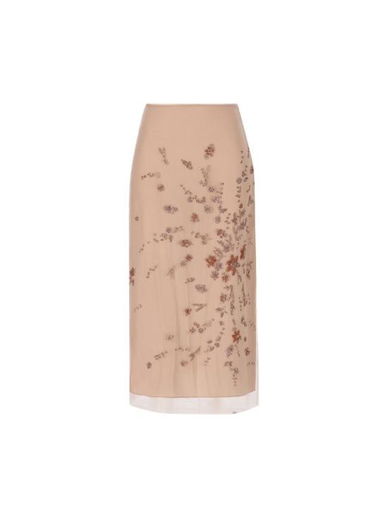 25SS 펜디 숏 스커트 FQ7647AUP0F0QA6 P25 MEAT