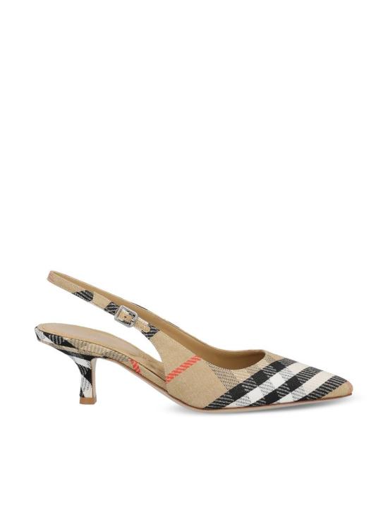 25SS 버버리 플랫 슈즈 8106171B9368 P25 SAND IP CHECK