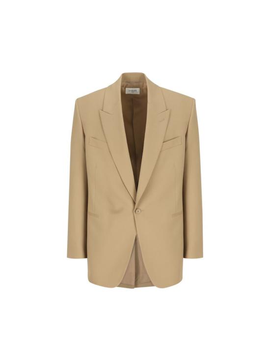 25SS 생로랑 코트 821895Y405W7557 P25 GINGEMBER