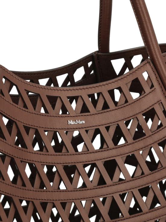 25SS 막스마라 토트백 2514511052600037 P25 Brown - MAX MARA