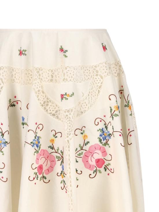 25SS 캐비어 숏 스커트 CS25F37 P25 WHITE - CAVIA