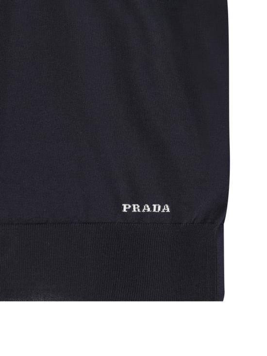 25SS 프라다 터틀넥 UMB92516AIF0008 P25 BLUE - PRADA