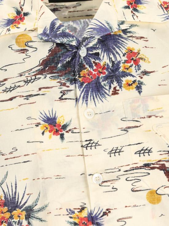 25SS 프라다 반팔 셔츠 UCS41416YKF0032 P25 YELLOW - PRADA