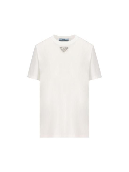 25SS 프라다 반팔 티셔츠 35838R16DVF0009 P25 WHITE