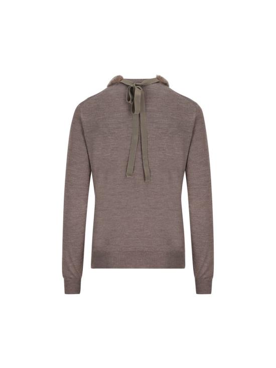 24FW 펜디 스웨터 FZXC82ATPEF1QYK AI24 Beige - FENDI